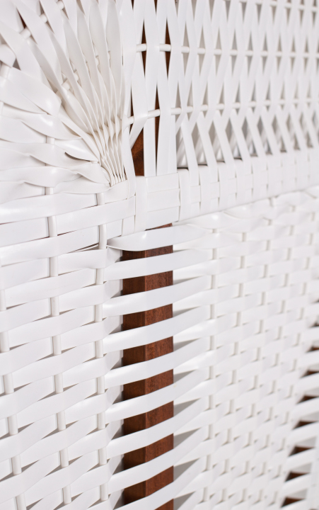 Strandkorb Profi Ostsee Poel PVC white D... Strandkorb Profi Ostsee Poel PVC white D...